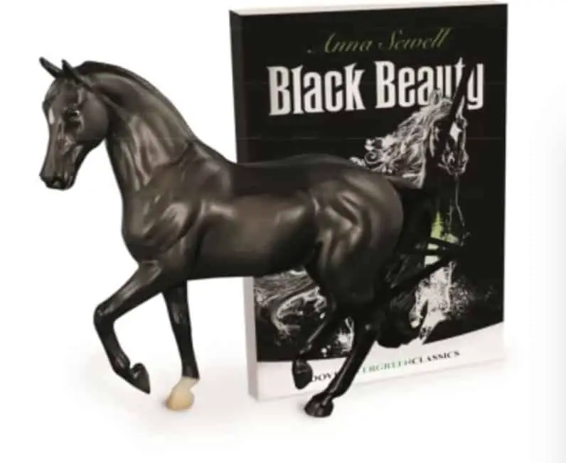 Breyer Black Beauty horse and book set