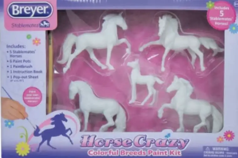 Breyer My Dream Horse Crazy Colorful Breeds Paint Kit