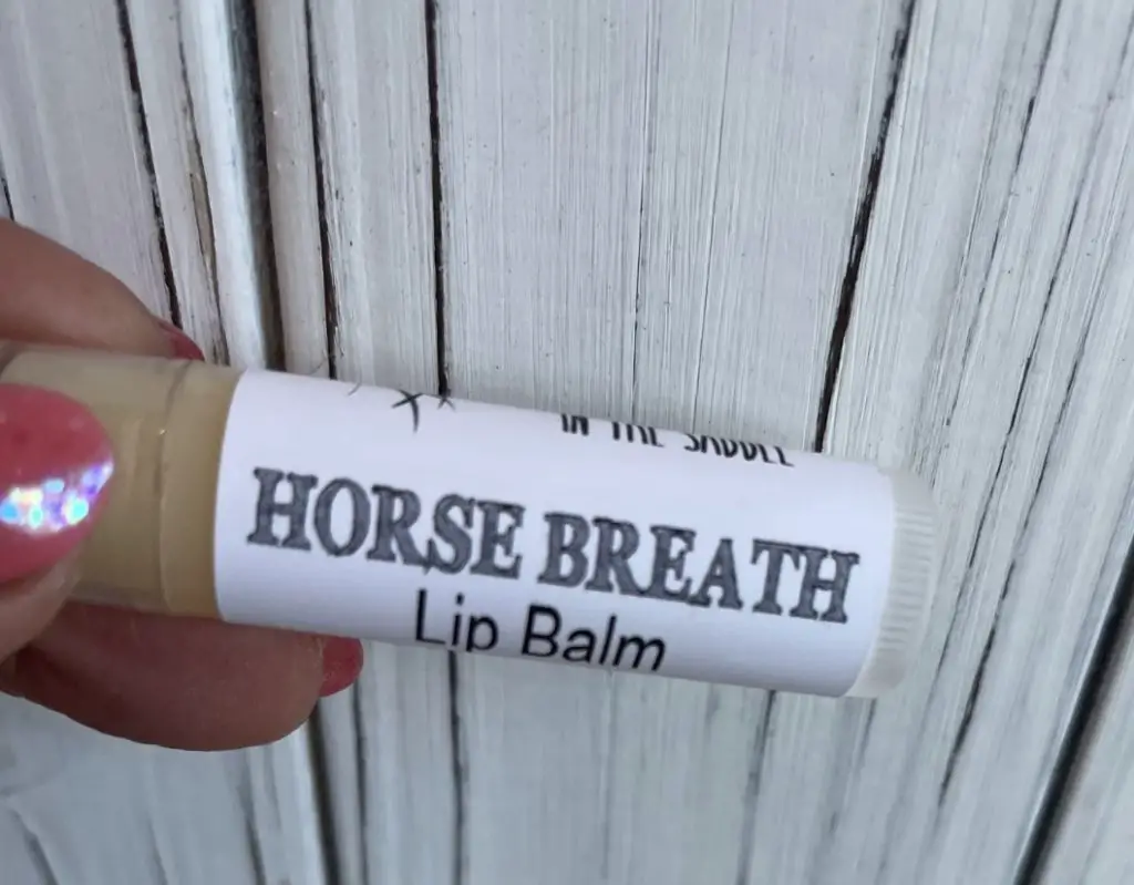 horse breath lip balm
