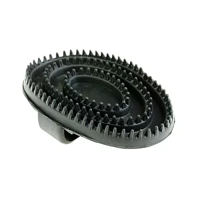 rubber curry comb